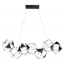 5087/32L L-VISION ODL25 505 черный хром/металл Люстра LED 32W 4000K 1900Лм TRELLIS