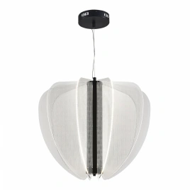SL6509.403.01 Светильник подвесной ST-Luce Черный/Прозрачный LED 1*45W 4000K