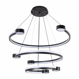Подвесной светильник LED4U L7100-3 BK