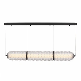 SL6144.413.01 Светильник подвесной ST-Luce черный/прозрачный LED 1*37W 4000K