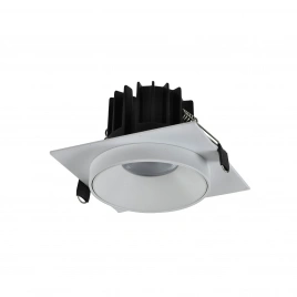 ST758.548.10 Св-к встр. Белый LED 1*10W 4000K 700Lm Ra>90 36° IP44 D79xH61 85-265V