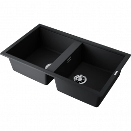 Мойка Kitagawa 86-2-GB Artceramic/графит
