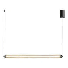 utsenka-SL6224.413.01 Светильник подвесной ST-Luce Черный/Прозрачный LED 1*30W 4000K