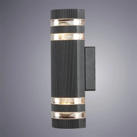 Уличный настенный светильник Arte Lamp METRO A8162AL-2BK
