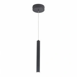 ST614.413.06 Светильник подвесной ST-Luce Черный/Черный LED 1*6W 4000K
