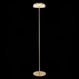 SL6002.205.01 Торшер ST-Luce Золотистый/Янтарный LED 1*7W 4000K