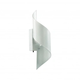 7100/6WL HIGHTECH ODL25 257 Настенный светильник white ice crack металл/акрил IP20 LED 15W 3000K/400