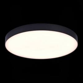 ST606.432.96 Светильник потолочный Черный LED 1*96W 3000K 8 640Lm Ra>85 120° IP20 D600xH55 185-265V