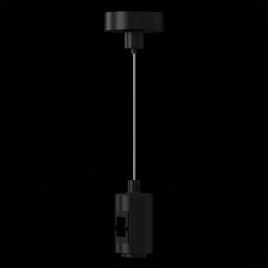 ST027.413.00 Подвес с одиночным фиксатором ST-Luce Черный