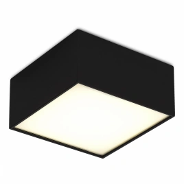 ST608.442.12 Светильник потолочный Черный LED 1*12W 4000K 1 080Lm Ra>90 120° IP20 L120xW120xH55 180-