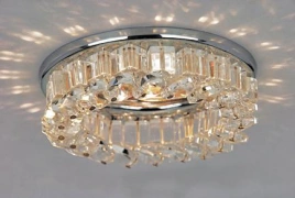 Точечный встраиваемый светильник Arte Lamp BRILLIANTS A7082PL-1CC