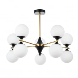 Люстра на штанге Arte Lamp MIMOSA A3649PL-10PB