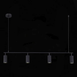 SL1213.403.04 Светильник подвесной ST-Luce Черный/Черный GU10 4*5W 4000K