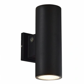 SL9530.411.01 Светильник уличный настенный ST-Luce черный LED 2*15/20/25W 2700/3000/3500/4000/500