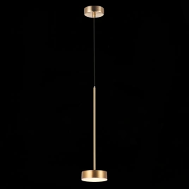 SL6000.303.01 Светильник подвесной ST-Luce Латунь/Латунь LED 1*7W 3000K