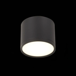 ST113.442.09 Светильник потолочный Черный LED 1*9W 4000K 702Lm Ra>90 120° IP20 D88xH75 170-240V