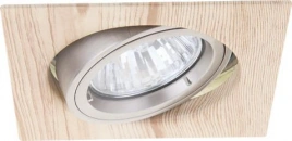 Точечный встраиваемый светильник Arte Lamp WOOD A2208PL-3BR