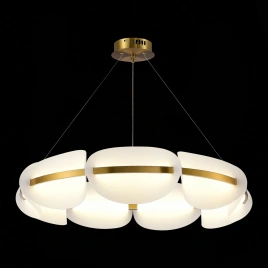 SL1304.203.56 Люстра подвесная ST-Luce Золотистый/Белый LED 1*56W 3000K