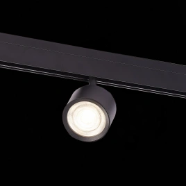 ST353.446.06 Магнитный трековый светильник Черный LED 1*6W 4000K 560Lm Ra>90 36° IP20 L120xW81xH138