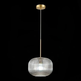 SL1154.303.01 Подвес ST-Luce Латунь/Дымчатый E27 1*60W