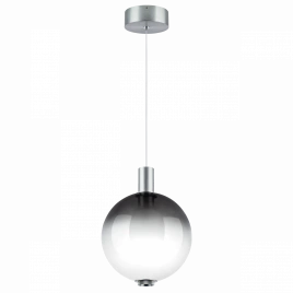 805401 Люстра COLORE LED 1х6W LM ЧЕРНЫЙ/СЕРЫЙ 3000K