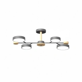 Потолочный cветильник LED4U L3213-670 GR