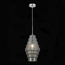 SL1001.103.01 Подвес ST-Luce Хром/Дымчатый E27 1*40W
