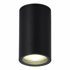 SL9010.412.01 Светильник уличный потолочный ST-Luce черный GU10 1*50W