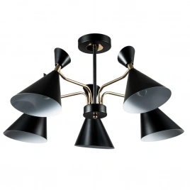 Потолочная люстра Arte Lamp WELLINGTON A2711PL-5BK