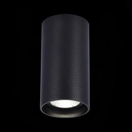 ST157.442.15 Светильник потолочный Черный LED 1*15W 4000K 1 200Lm Ra>90 60° IP44 D75xH140 220-265V