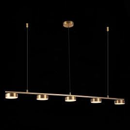 SL6000.303.05 Светильник подвесной ST-Luce Латунь/Латунь LED 5*7W 3000K