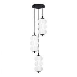 SL6121.403.03 Светильник подвесной ST-Luce Черный/Белый LED 3*7,5W 3000K