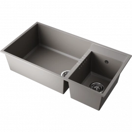 Мойка Tedori 85-2-U-GR Tetogranit/leningrad grey
