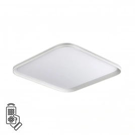 7750/95L MITRA LED SN 102 Светильник металл/PMMA/белый LED 95Вт 3000-6000К 495х495 IP20 пульт ДУ BET