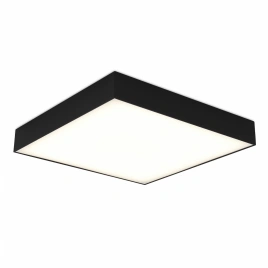 ST608.442.48 Светильник потолочный Черный LED 1*48W 4000K 4 320Lm Ra>90 120° IP20 L400xW400xH55 180-