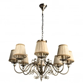 Подвесная люстра Arte Lamp CHARM A2083LM-8AB