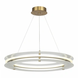 SL6245.203.01 Светильник подвесной ST-Luce золотистый/Прозрачный LED 1*40W 4000K