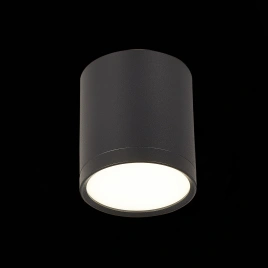 ST113.442.05 Светильник потолочный Черный LED 1*5W 4000K 390Lm Ra>90 120° IP20 D68xH75 170-240V