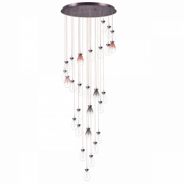 805289 Люстра COLORE LED 28х4W LM ЗОЛОТО/МУЛЬТИКОЛОР 3000K