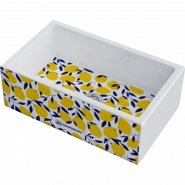 Мойка Mikura 76-Lemon Natceramic/белый