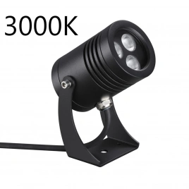 6648/6WA3 NATURE ODL25 725 черный/металл Фасадный поворотный светильник на 360° IP67 LED CREE 6W 300