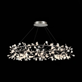 SL379.103.216 Люстра подвесная ST-Luce Серебристый/Белый LED 216*0,5W 3500K