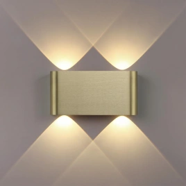 7107/4WL HIGHTECH ODL26 Настенный светильник бронза/металл IP20 LED 4W 3000K 220V MAGNUM