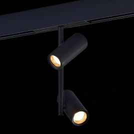 ST808.436.16 Магнитный трековый светильник Черный LED 1*16W 3000K 950Lm Ra>90 36° IP20 D45xH240 48VV