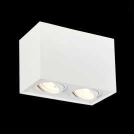ST109.507.02 Светильник потолочный Белый GU10 2*50W  L181xW100xH123 220V Без ламп