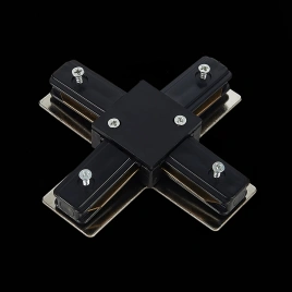 ST002.449.00 Коннектор X-образный ST-Luce Черный