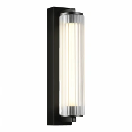 utsenka-SL6224.401.01 Светильник настенный ST-Luce Черный/Прозрачный LED 1*8W 4000K