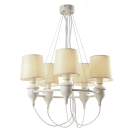 Подвесная люстра Arte Lamp SERGIO A3326LM-5WH