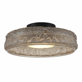 SL6143.422.01 Светильник потолочный ST-Luce черный/шампань LED 1*15W 4000K