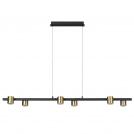 6532/40L LEDIO LN23 218 чёрный, латунь Светильник подвесной LED 40W 3000-6000K 1357Лм 220V FLINT